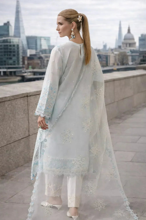 Belgravia Breeze – 3 Piece Embroidered Lawn Suit - London Womens Wear